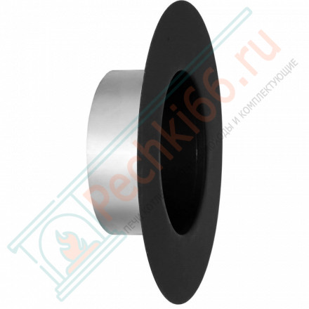 Розетка VBR черная (НЕРЖ-439/0,8) d-200 (Вулкан)