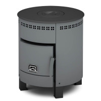 Отопительная печь Печурка с набором чугунных колец (Теплодар) до 50 м3