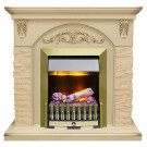 Каминокомплект Bern Сланец крупный бежевый / Алебастр темная патина с очагом Danville Antique Brass FB2 Каминокомплект Bern Сланец крупный бежевый / Алебастр темная патина с очагом Danville Antique Brass FB2