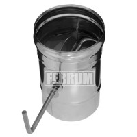 Шибер-поворотный (НЕРЖ-430/0,5) d-80 (Ferrum GS) Шибер-поворотный (НЕРЖ-430/0,5) d-80 (Ferrum GS)