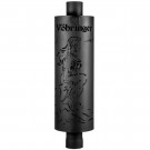 Дымоход с регистром Русалка, D115мм, L1м, Антик (Feringer)