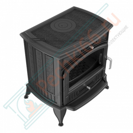 Чугунная печь-камин KOZA K6 (Kratki)