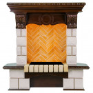 Портал Pierre Luxe - Темный дуб / Шампань (Высота 975мм) Портал Pierre Luxe - Темный дуб / Шампань (Высота 975мм)