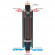 Дымоход - конвектор Окаменевшее дерево перенесённый рисунок + Жадеит, d-115, L=1000 мм (Feringer) в Магнитогорске