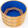 Купель кедровая Премиум круглая с пластиковой вставкой 150х150х120 (НКЗ) в Магнитогорске