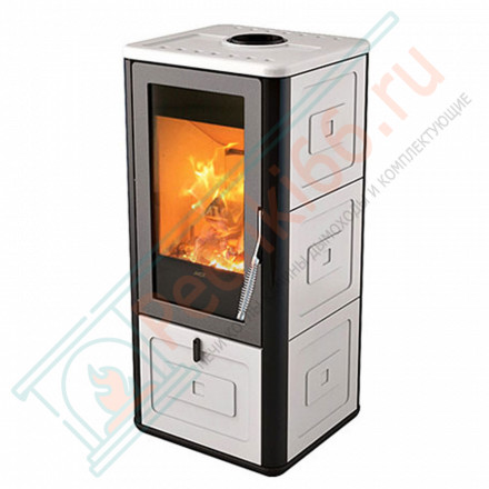 Печь-камин Chari White, цвет белый (MCZ)