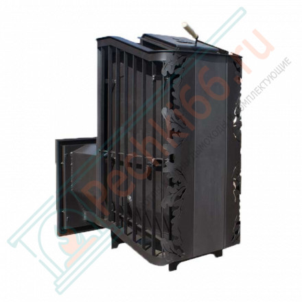 Банная печь Терма Каменка удлиненная топка, С/Д (Варвара)