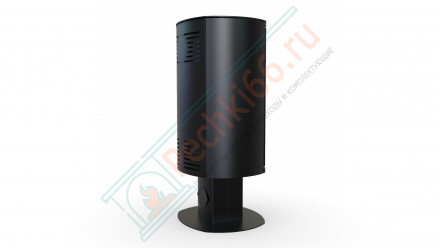 Печь-камин Orbis Top, белая сталь (Defro-Home) 9кВт