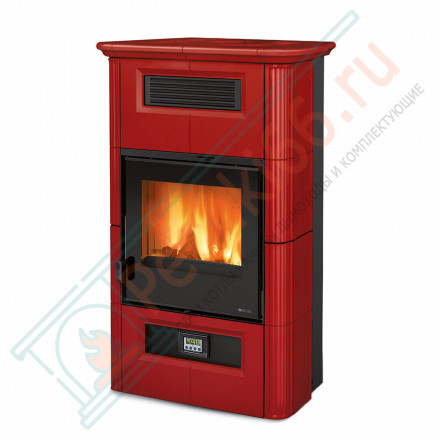 Печь-камин Wanda Classic, цвет красный (La Nordica)