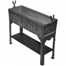 Мангал чугунный Нормандия-2, с полкой (Литтех) Мангал чугунный Нормандия-2, с полкой (Литтех)