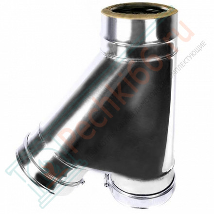 Сэндвич-тройник 135° (AISI-316L/0,8-AISI-304/0,5) d-300/400 (Craft-HF-50)