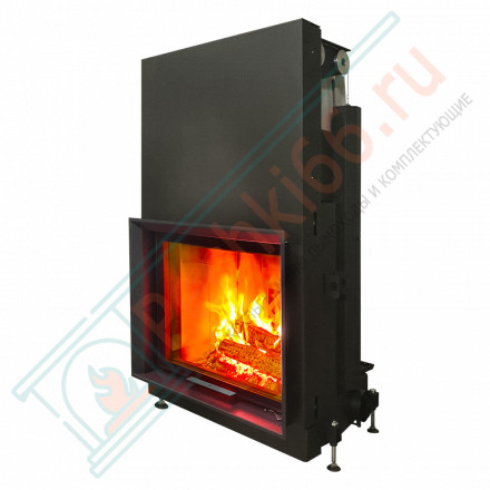 Каминная топка F 750W, белый шамот (Stav)