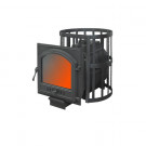 Чугунная печь для бани ПароВар 18 сетка-ковка К505 (FireWay) до 18 м3 Чугунная печь для бани ПароВар 18 сетка-ковка К505 (FireWay) до 18 м3