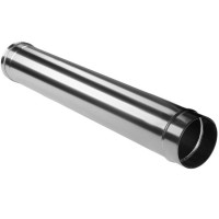 Труба прямая L=1000 без изол (НЕРЖ-321/0,8) d-300 (Дымок-Lux) Труба прямая L=1000 без изол (НЕРЖ-321/0,8) d-300 (Дымок-Lux)