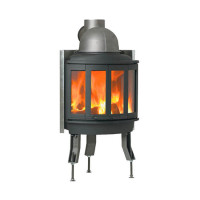 Чугунная топка NI-22 со складными дверцами (Nordpies)