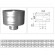 Дефлектор на трубу без изол (AISI-304/0,5мм) d-104 (Вулкан)