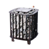 Электрическая печь Премьера Руса 6 кВт, с закрытой каменкой (Инжкомцентр ВВД) до 7 м3