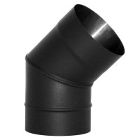 Отвод VBR 45º черный (НЕРЖ-439/0,8) d-150 (Вулкан) Отвод VBR 45º черный (НЕРЖ-439/0,8) d-150 (Вулкан)