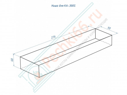 Каминный адаптер D85-300S (Lux Fire)