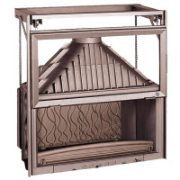 Чугунная топка INVICTA 1100 GRANDE VISION LIFTING DOOR (INVICTA)