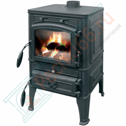 Чугунная печь Lava с плитой (Guca)