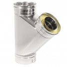 Тройник Термо 45° TРТ-Р+ 2 хомута (310-0.8/304) d-150/250 (ТиС Энерго) Тройник Термо 45° TРТ-Р+ 2 хомута (310-0.8/304) d-150/250 (ТиС Энерго)