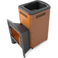 Чугунная печь для бани Тунгуска Cast Витра терракота (T.M.F) Чугунная печь для бани Тунгуска Cast Витра терракота (T.M.F)