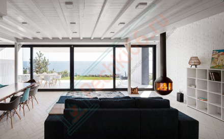 Островной камин Agorafocus-630 (Focus)