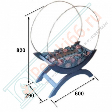 Биокамин Iris large (ZeFire)