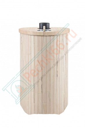 Дровяная банная печь Макси ПФ "Окаменевшее дерево наборный" (Ферингер)