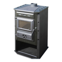 Отопительная печь Magic Stove серая (Tim Sistem) до 160 м3