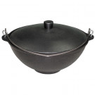 Казан чугунный с крышкой и ручкой 8л. (Балезино) Казан чугунный с крышкой и ручкой 8л. (Балезино)