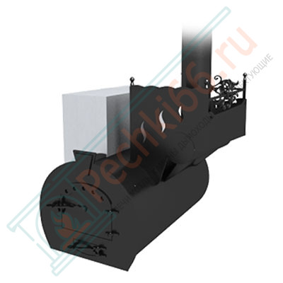 Банная печь Горыныч 3, под бак 100 л (ТермоСфера)