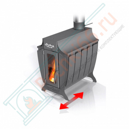 Отопительная печь Stoker 220 Aqua-C (Ермак) до 220 м3