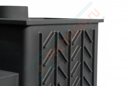 Чугунная банная печь "Сибирь-25" (дверка 700х700) под обкладку (Сибирь-Премиум)