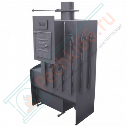 Печь для бани из нержавеющей стали № 06МКН-24 в готовой кирпичной облицовке (Тройка) до 24 м3