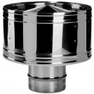 Дефлектор на трубу без изол (AISI-321/0,5мм) d-130 (Вулкан)