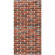 Плита Фламма (Design) Бруклин 193, фиброцементная огнестойкая, 1200*610*9 мм в Магнитогорске