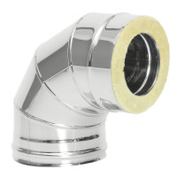 Отвод Термо 87° ОТ-Р (304-0.8/304) d-120/220 (ТиС Стандарт)