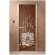 Стеклянная дверь для бани бронза прозрачная "Банька" 1900х700 (DoorWood) в Магнитогорске