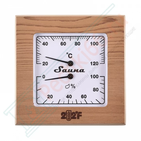 Термогигрометр 11-R квадрат, канадский кедр (212F) в Магнитогорске