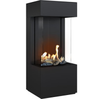 Газовая печь-камин LEO/HOME/BOX/LP/45/68/G20/C (магистральный газ) (Kratki)