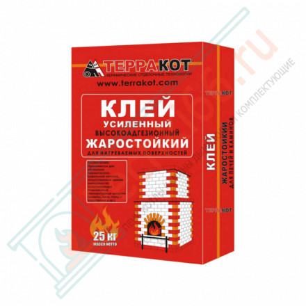 Клей усиленный "Терракот" жаростойкий, 5 кг (Терракот)