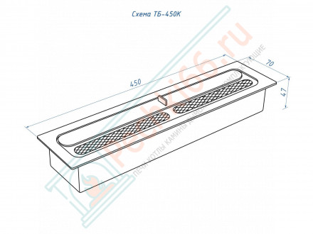 Топливный блок 450 XS (Lux Fire)