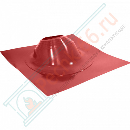 Проходка кровли Мастер Флеш RES №2B (д.178-330 мм, 885x710 мм) красный, угловой (No name)