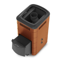 Печь для бани Тунгуска 2017 Carbon ДА ТО терракота (T.M.F) до 18 м3 Печь для бани Тунгуска 2017 Carbon ДА ТО терракота (T.M.F) до 18 м3