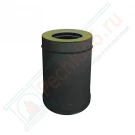 Сэндвич труба V50R с изол L=250 (AISI-321/0,5-ОЦИНК-RAL/0,5) d-150/250 (Вулкан)