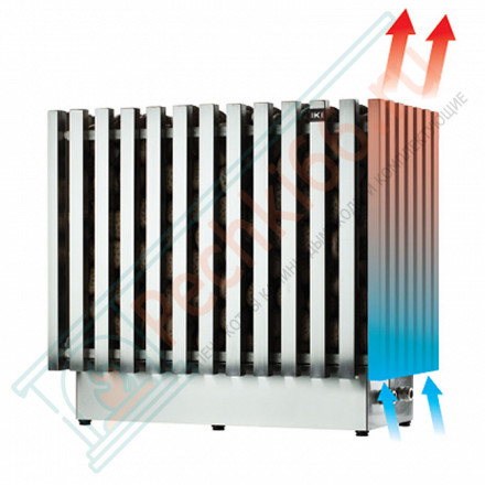 Печь для сауны IKI Pro 35 (34,5 кВт, 360 кг камней)