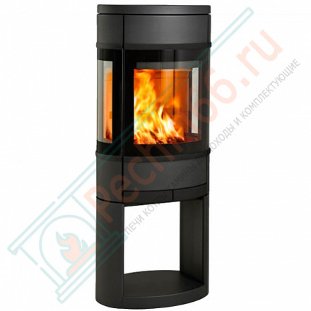 Печь-камин Scan 68-11 BP на базе с отверстием (Scan)