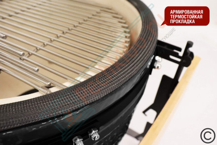 Гриль керамический SG18 PRO 45 см / 18 дюймов (черный) (Start Grill)